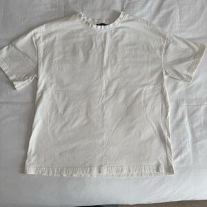 Zara Classic Oversized White T-Shirt.